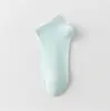 Calcetines de Algodón Puro de Xinjiang para Mujer, Calcetines Cortos para Primavera y Verano, Calcetines Bajos Invisibles Antibacterianos Absorbentes de Sudor para Mujer, Estilo Delgado de Verano de 40 Hilos