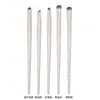 Cheng Shi'An Recomenda 5 Pincéis de Sombra em Porcelana para Olhos para Iniciantes Aplicarem Cor nos Olhos, Esfumarem Sombras Abaixo dos Olhos e Aplicarem Delineador