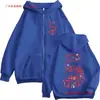 Sudadera con Cremallera Estilo Europeo y Americano Transfronteriza Temporada Cinco Eddie Manson para Hombres y Mujeres, Sudadera con Cremallera de Moda