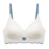 Ropa interior para mujer Pecho pequeño Push-up Anti-caída Sin marcas Soporte suave Sin aros de acero Recopilación Paramaria Pecho Grande Delgado Sujetador