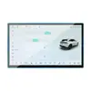 Adecuado para 26 Modelos de Película Templada para Deep Blue S09 Película Protectora de Navegación Integrada para la Pantalla de Visualización del Control Central L06 Accesorios de Interior de Coche