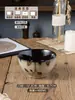 Cuenco de Arroz Cerámico de Alta Apariencia, Vajilla Cerámica para el Hogar, Pequeño Cuenco Creativo Pintado a Mano, Color Bajo Esmalte Personalizado para Postre
