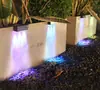Nueva lámpara solar LED de paso transfronteriza bajo voltaje iluminación automática lámpara de puerta exterior 7 colores lámpara de jardín lámpara impermeable