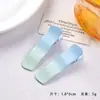 2026 Verano Nuevo Clip de Pato de Color Degradado Clip para el Cabello de Color Macarrón Clip de Flequillo de Guangdong de Alta Calidad