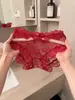 Bragas sexys de encaje para mujer, tiro bajo, talla grande, entrepierna de algodón puro, transpirables, estilo nuevo, algodón puro, antibacterianas