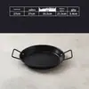 Prato de Frutos do Mar de Aço Inoxidável Coreano, Panela de Costela Bovina, Prato Antiaderente para Frango Frito e Batatas Fritas, Prato de Lanches, Prato Especial para Lagostim