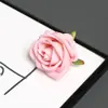 Cabezas de Flores de Rosa de Terciopelo de 7 cm para el Día de San Valentín, Muros de Flores para Bodas, Arreglos Florales, Decoraciones de Sombreros, Materiales para Coronas Hechas a Mano DIY