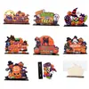 1 Peça Decoração de Mesa de Halloween Estilo Festivo Design de Abóbora e Chapéu de Bruxa Adequado para Festa de Halloween Interna