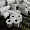 Suministro de Papel para Recibos 5750 Papel Térmico para Caja Registradora Blanco Alto Tipo Delgado 30m Papel de Impresión para Supermercado 5730 Papel Especial para Recibos