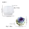 Molde de silicona de rosa tridimensional 3D con hojas, molde para pastel de mousse y pastel de luna de grado alimenticio, vela perfumada DIY