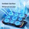 BH3 laptop stand laptop cooling 9 ventilador aumentou a base da almofada de resfriamento