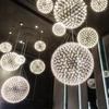 Lustre de gipsofila bola de faísca criativo restaurante shopping center vitrine de loja de roupas departamento de vendas salão de beleza e unhas decoração