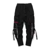 Pantalones Hip-Hop Europeos y Americanos de Otoño Pantalones de Moda Estilo Coreano para Hombre Pantalones de Cinta Cropped para Hombre Marca de Moda Tendencia Leggings Finos