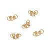 Hebilla M/S envuelta en oro de 14 quilates con anillo único, pulsera, collar, conexión, cadena, hebilla, material de bricolaje hecho a mano, accesorios de joyería