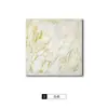 Marcas Rasas Usadas Arte Abstrata Pintura Decorativa Estilo Francês Creme Pintura de Parede de Restaurante Design de Atmosfera Recomendação Mobiliário Macio