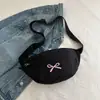 2026 Verão Nova Bolsa de Cintura Estilo Coreano Colorida Fashionável Bolsa de Ombro Único Transversal Casual Simples Tecido de Alto Valor Bolsa de Peito