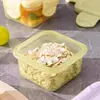 Caixa de Suplemento Alimentar para Bebê, Grau Alimentício, Selada, Caixa de Armazenamento de Amostras Conserva Fresca com Tampa, Espessada, Mini Caixa de Frutas Portátil para Levar