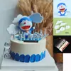 Decoración de pastel de cumpleaños Doraemon Doraemon Hello Kitty decoración cabeza que se mueve Día del Niño celebridad de internet