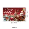 Fornecimento Especial Transfronteiriço para o Festival de Decorações de Natal da Amazon Props de Atmosfera Banner Pano para Pendurar Pano de Fundo de Natal