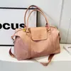 Bolsa de Viaje Portátil de Gran Capacidad para Viajes Cortos para Mujeres, Bolsa Ligera de Fitness para Viajes de Negocios, Bolsa de Equipaje Portátil con Separación Seco y Húmedo