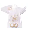 Bolsa Sader para embalagem de joias, bolsa de seda com cordão para produtos de cuidados com a pele, armazenamento à prova de poeira, pacote de bolso, atacado