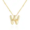 Amazon Xiyin colgante regordete moda europea y americana cadena de clavícula simple globo de cumpleaños collar de letra brillante