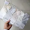 Meias Esportivas Junqi 6767 Estilo Novo Primavera e Verão Algodão Penteado Cano Curto Feminino, Modernas, Fashion, Malha Respirável, Versáteis para Estudantes