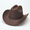 Chapéu de feltro de cor sólida de origem transfronteiriça, chapéu de jazz retrô britânico, chapéu de cavalheiro de aba plana para homens e mulheres, chapéu de topo plano da Amazon
