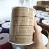 Tira de Ribete Mate de 1.1 cm Accesorios Tira de Ribete de Poliéster-Algodón Tc Tira de Dobladillo Doble 60% de descuento Tubería sin Planchar Ribete para Cheongsam DIY