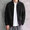 Chaqueta de terciopelo austriaco de doble cara con cuello alto para hombre en Otoño e Invierno Nueva Gruesa Caliente Holgada Cárdigan Sudadera de Forro Polar