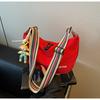 Bolso Cruzado Casual Versátil de Nicho Tipo Bolso de Empanada 2026 Nueva Moda Correa Ancha para el Hombro Bolso Cruzado Ligero de un Solo Hombro para Debajo del Brazo