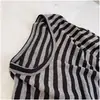 Camiseta de manga larga a rayas de bloques de color estilo coreano para mujer, nuevo modelo primavera y otoño 2026, estilo relajado y casual, top holgado y favorecedor