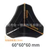 Protector de Esquina de Plástico para Embalaje Caja de Cartón Cubierta Protectora de Tres Lados Plástico Triangular Negro Anti-Colisión Protección de Muebles Esquina