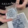 Pedras de Strass em Forma de Gota com Fundo Plano para Nail Art, Pedras de Strass Azuis de Formato Irregular, Pedras de Strass com Fundo Plano em Forma de Gota Azul Lago para Nail Art
