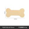 Tablero de Enrollar de Madera con Forma de Pata de Perro Hueso Nuevo Herramienta de Enrollado para Tejer Tablero de Suéter de Colores Tejido