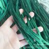 Em estoque Corda de veludo colorida com alma 6mm tecido puxador corda redonda acessórios para corda de roupas sapatos e chapéus de outono e inverno bagagem