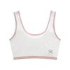 Bras para Niñas, Ropa Interior para Estudiantes de Primaria y Secundaria, Tops Tubo, Chalecos Acolchados para Niñas, Algodón Transpirable con Almohadillas en el Pecho