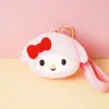 Monedero Llavero Sanrio Lindo Kuromi Colgante Billetera Encanto Bolsa Muñeco Máquina Regalo Pequeño