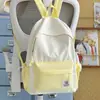 Mochila Estudiantil Estampado de Estrellas Simple Japonés Estilo Academia Fresca Casual Ligera Gran Capacidad Doble Hombro Moderna