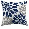 Funda de Almohada Cruzada con Patrón de Ola Tallada Azul Oscuro de Venta Más Caliente para Uso Diario de Temu desde el Fabricante de Origen Se Puede Personalizar y Comprar al por Mayor
