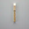 Cepillo de Limpieza, Cepillo para Pestañas, Hermoso Cepillo para Injerto de Pestañas, Cepillo para Lavado Nasal, Eliminación de Puntos Negros en los Lados de la Nariz, Brocha de Maquillaje de Cabeza Plana de Micra, Belleza de Cristal