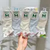 Meias Femininas Novas para Outono e Inverno, Meias para Estudantes de Canoa Média, Meias Esportivas Femininas Estilo Coreano de Canoa Média, Meias Esportivas de Algodão Fofas e Versáteis