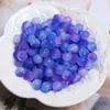 DIY Pasador Estilo Antiguo Accesorios para el Cabello Materiales Cuentas Redondas Esmeriladas de 8 mm con Cuentas de Vidrio Doradas Estilo Chino