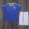Directo de Fábrica Set Retro Infantil Conjunto de Chándal de Entrenamiento Real Madrid Barcelona Uniforme de Fútbol Transfronterizo Ropa Deportiva Múltiples Estilos Disponibles