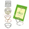 Sujetalibros con forma de flor de nenúfar para gafas de 8 caracteres, clip para notas, portatarjetas de asiento de boda, portatarjetas, artículo en stock transfronterizo