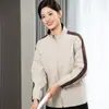 Ropa de Trabajo para Personal de Limpieza para Mujeres en Hoteles, Camareras de Piso, Limpiadoras, Manga Larga para Gestión de Propiedades, Otoño e Invierno