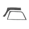 Adecuado para 13-19 BMW Serie 3 F30 Anillo Decorativo para Logo de Volante Cenicero Trasero Decoración Interior de Coche