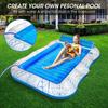 Boia de Piscina Inflável Cadeira Longa para Piscina de Bronzeamento Boia para Tomar Sol Brinquedo Flutuante Colchão de Bronzeamento Colchão Inflável
