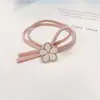 Banda Elástica Pequeña Fresca Cuerda para el Cabello Accesorios para el Cabello Corazón de Chica Coreana Personalidad Cola de Caballo Cuerda para el Cabello de Perla de Amor Cuerda para el Cabello