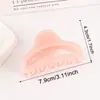 Grace Accessories Pasador de Pelo Hueco Multicolor Macaron Pinza de Tiburón Versátil Elegante Accesorio para el Cabello